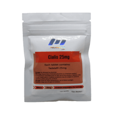 Cialis by Norma Pharma - Effective erectile dysfunction treatment with 50 tablets at 25mg per tablet.