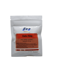 Cialis by Norma Pharma - Effective erectile dysfunction treatment with 50 tablets at 25mg per tablet.