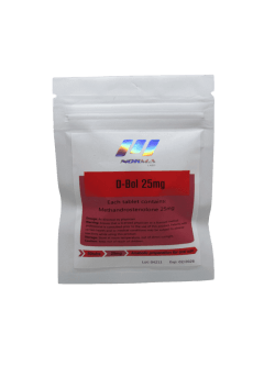 Dianabol by Norma Pharma - Potent anabolic steroid with 50 tablets, each dosed at 25mg.