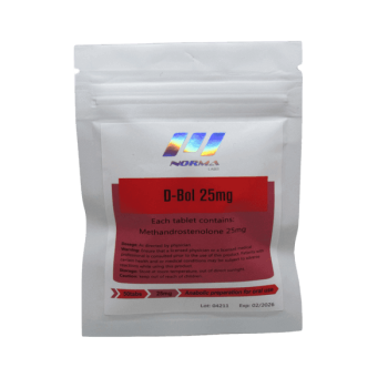 Dianabol by Norma Pharma - Potent anabolic steroid with 50 tablets, each dosed at 25mg.