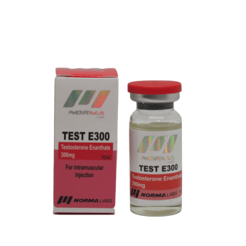 Testosterone Enanthate 10ml vial 300mg/ml by Norma Pharma for muscle growth and performance.