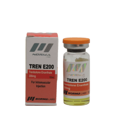 Trenbolone Enanthate by Norma Pharma, 10ml vial at 200mg/ml for muscle growth and performance.
