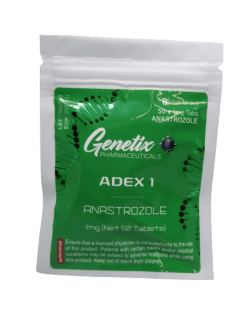 Genetix Pharma Arimidex Anastrozole 1mg Tablets