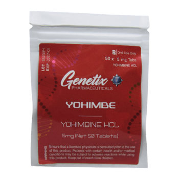 Yohimbine HCL Genetix Pharma