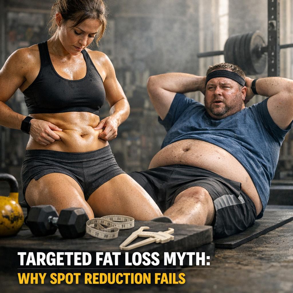 Targeted Fat Loss Myth: Why Spot Reduction Fails