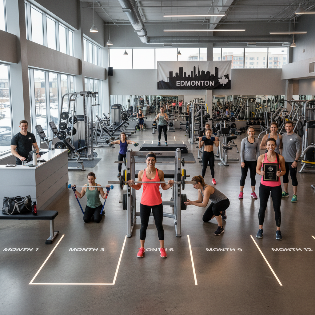 Your First Year at an Edmonton Gym: What the Timeline Actually Looks Like — canadian gyms edmonton