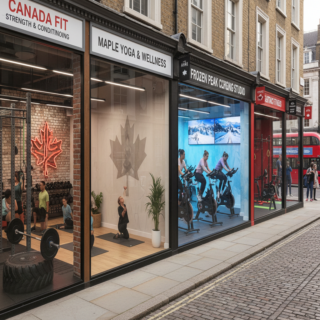 London's Gym Categories Side by Side — canadian gyms london