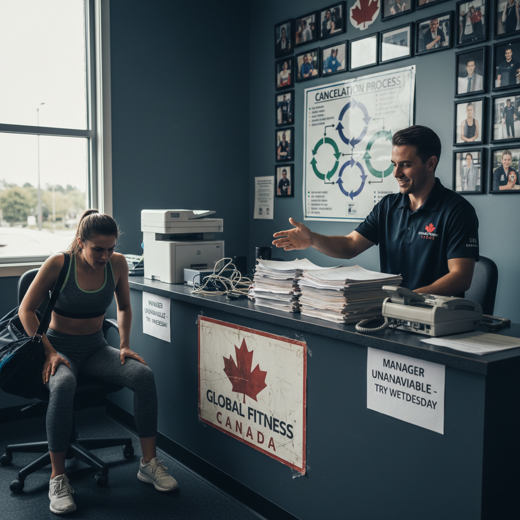 What Gym Membership Cancellation Actually Looks Like at Major Canadian Chains — gym membership cancellation