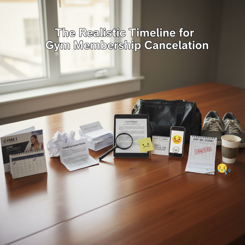 The Realistic Timeline for Gym Membership Cancellation From Day One to Done — gym membership cancellation