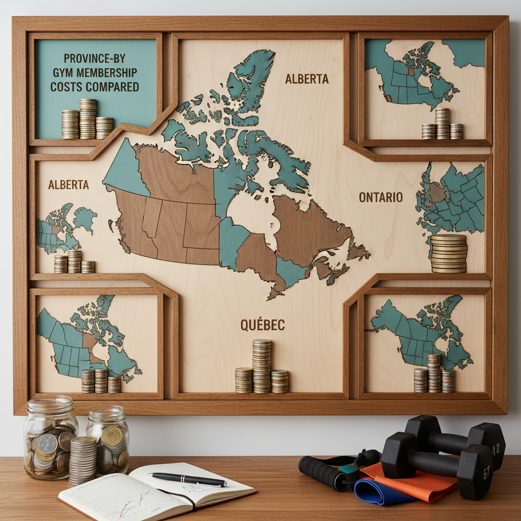 Province-by-Province Gym Membership Costs Compared — gym memberships canada