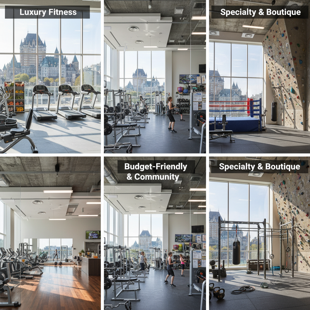 How Quebec City Gyms Stack Up by Category — quebec city gyms