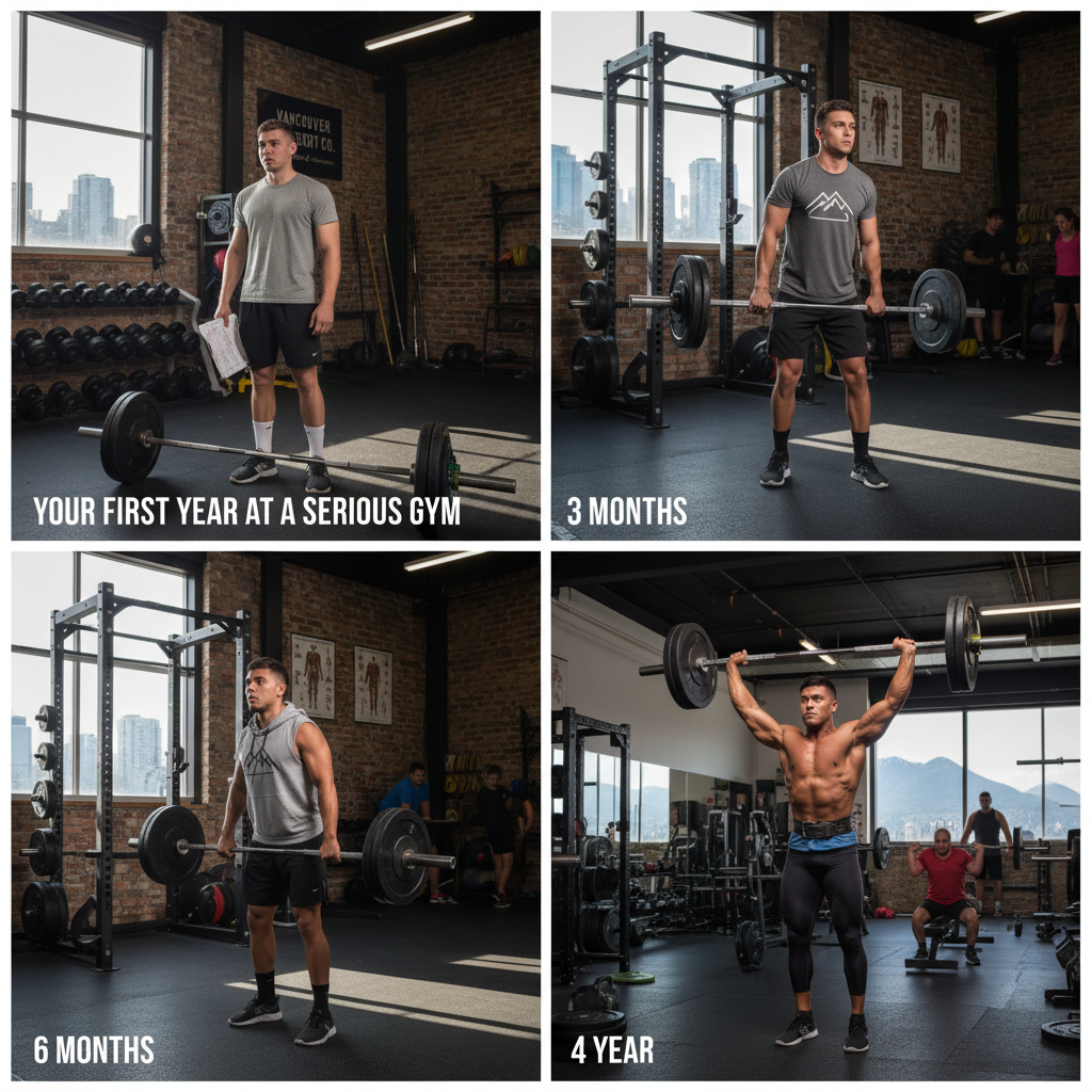 Your First Year at a Serious Gym: What the Timeline Actually Looks Like — vancouver strength gyms