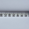 Insulin syringe with unit markings