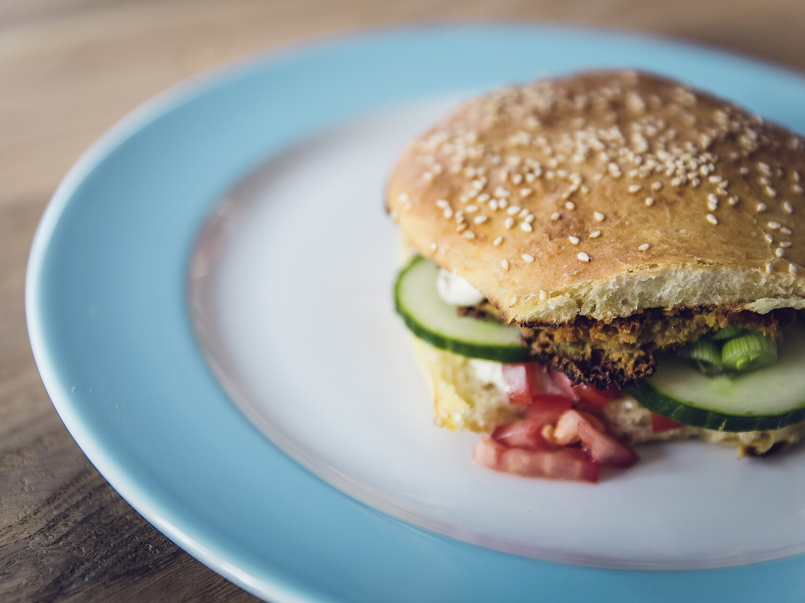 Black Bean Quinoa Burgers