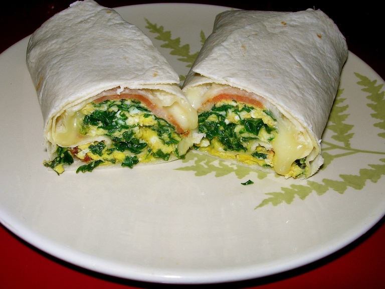 Freezer Breakfast Burritos