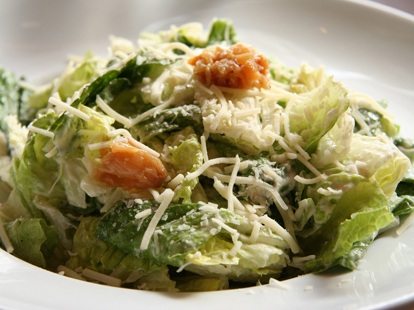Chicken Caesar Salad with Greek Yogurt Dressing