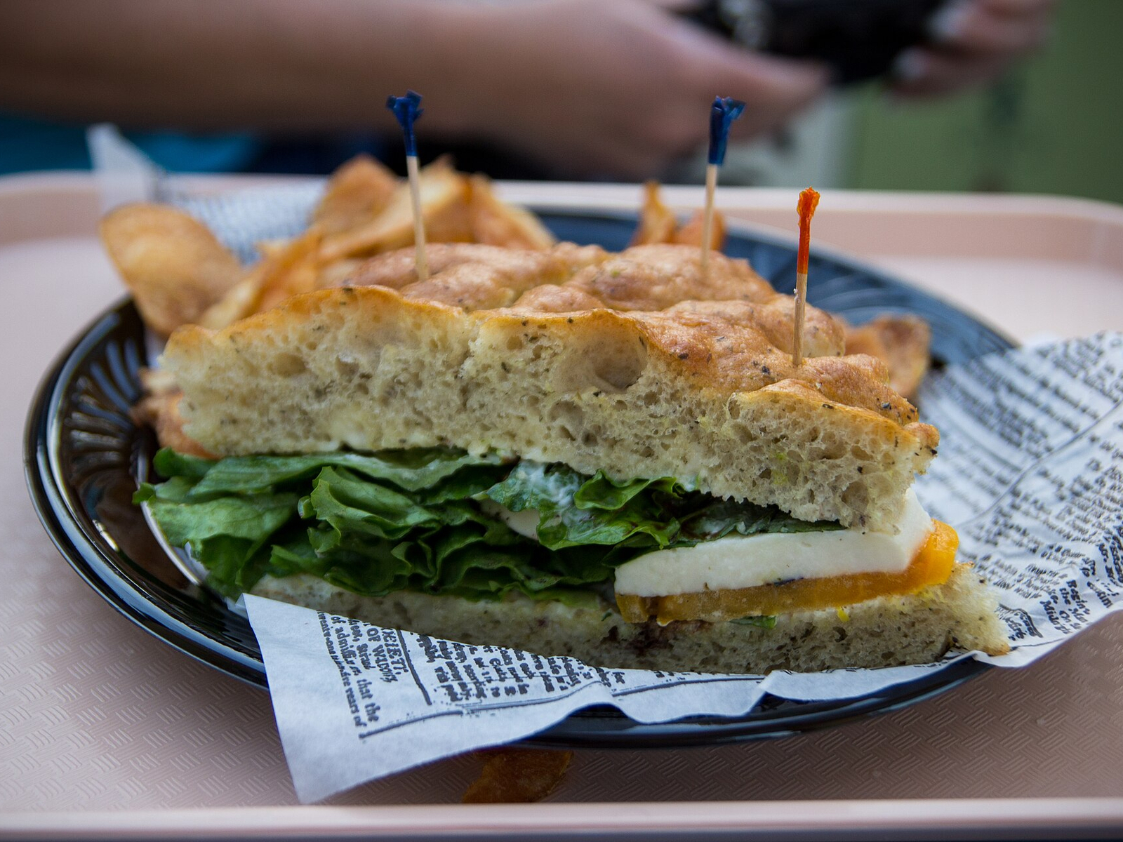 Grilled Chicken Caprese Sandwich