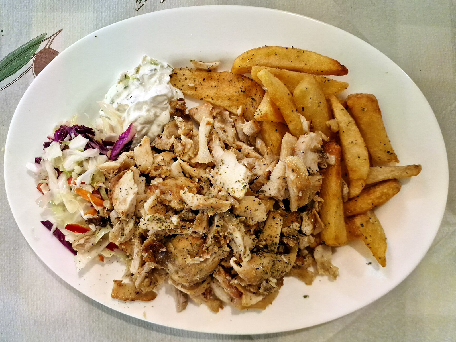 Chicken Gyro Bowls