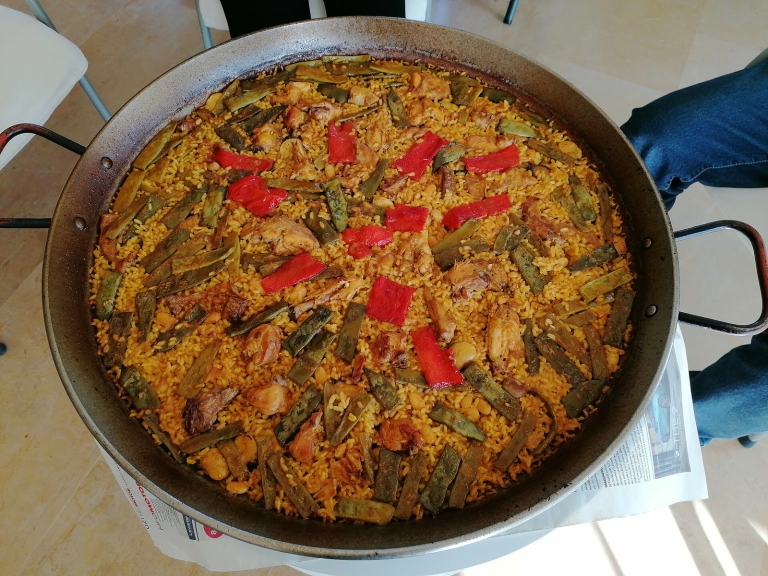 Chicken and Shrimp Paella-Style Rice