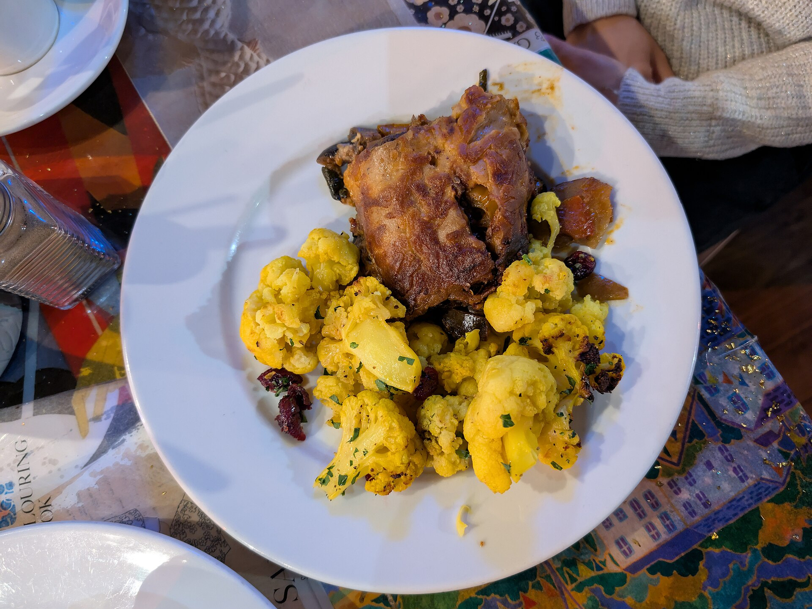 Sheet Pan Shawarma Chicken and Cauliflower