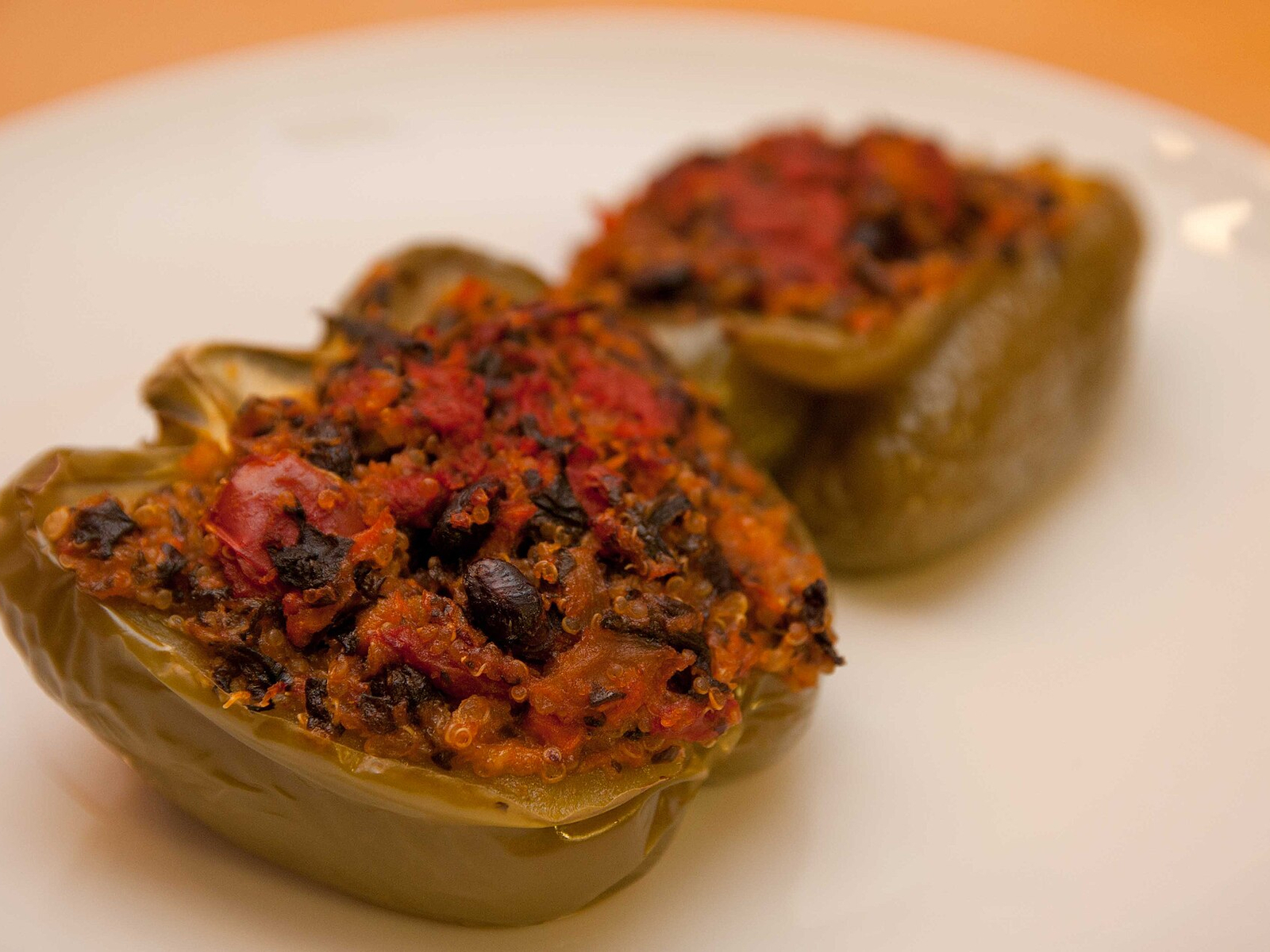 Mexican Chicken Stuffed Peppers