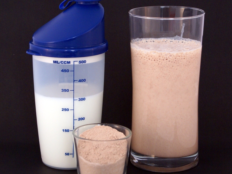 Chocolate Peanut Butter Recovery Shake