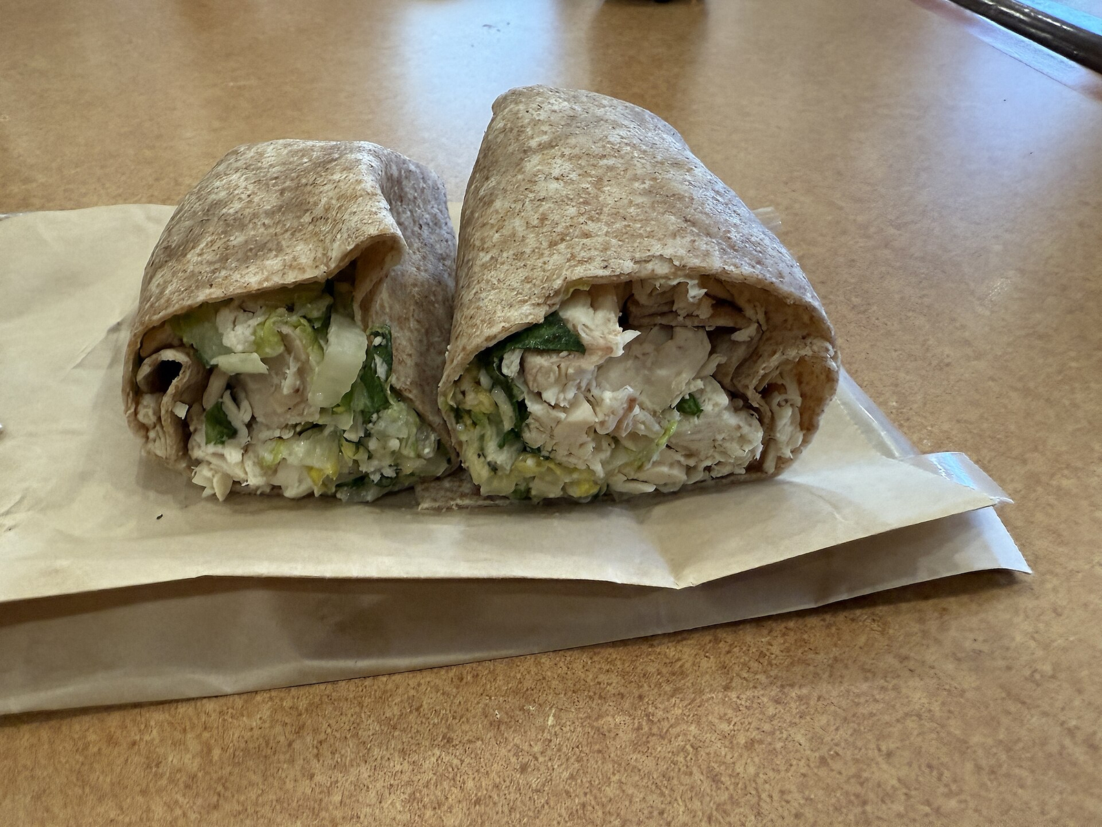 Chicken Caesar Wrap (Fish-Free)