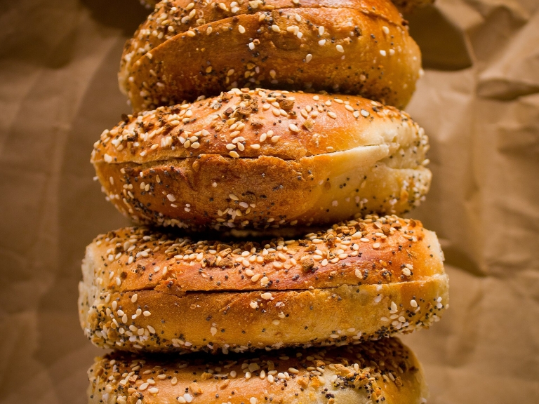 Two-Ingredient-Style Protein Bagels
