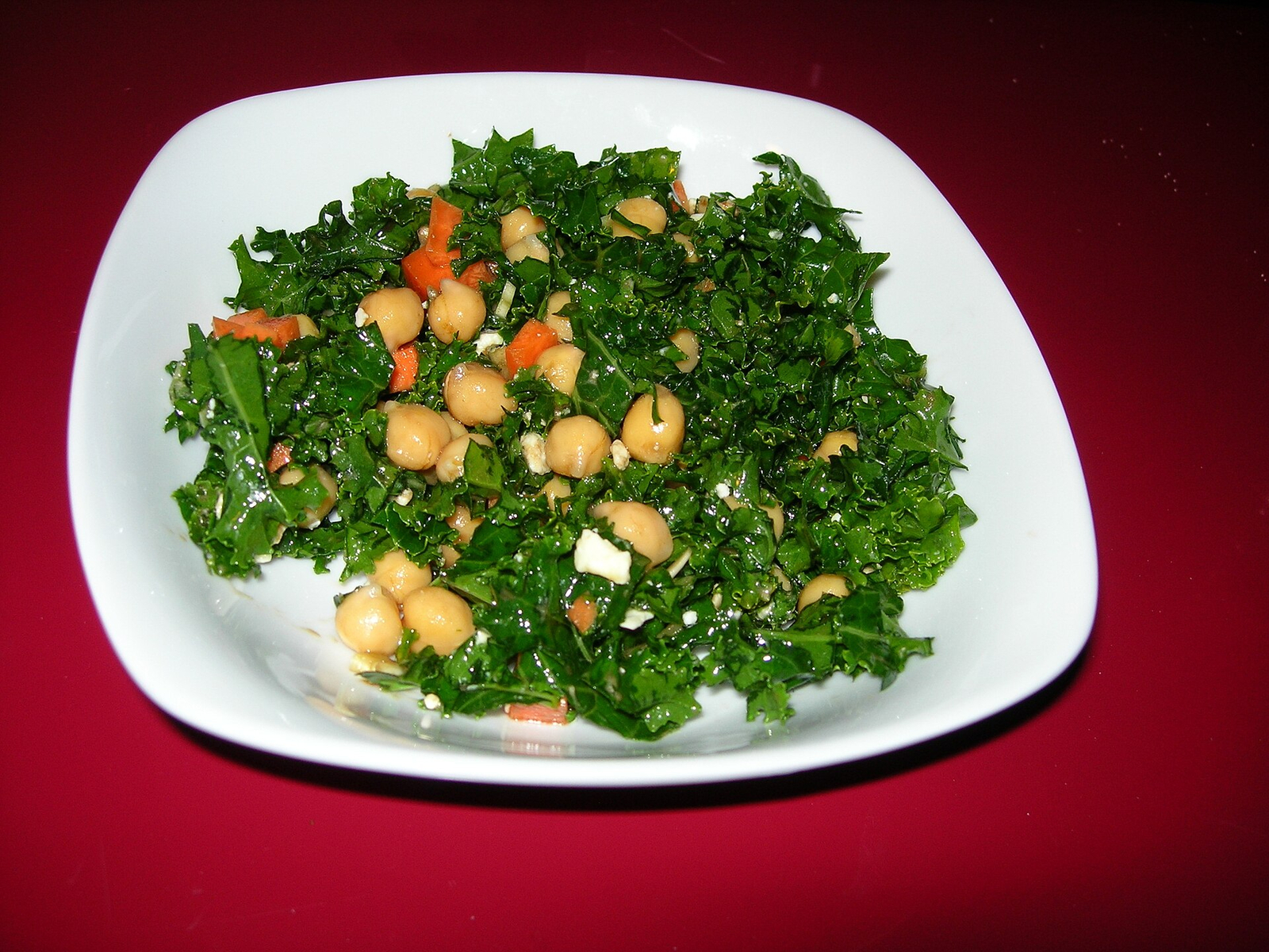Kale Caesar with Roasted Salmon