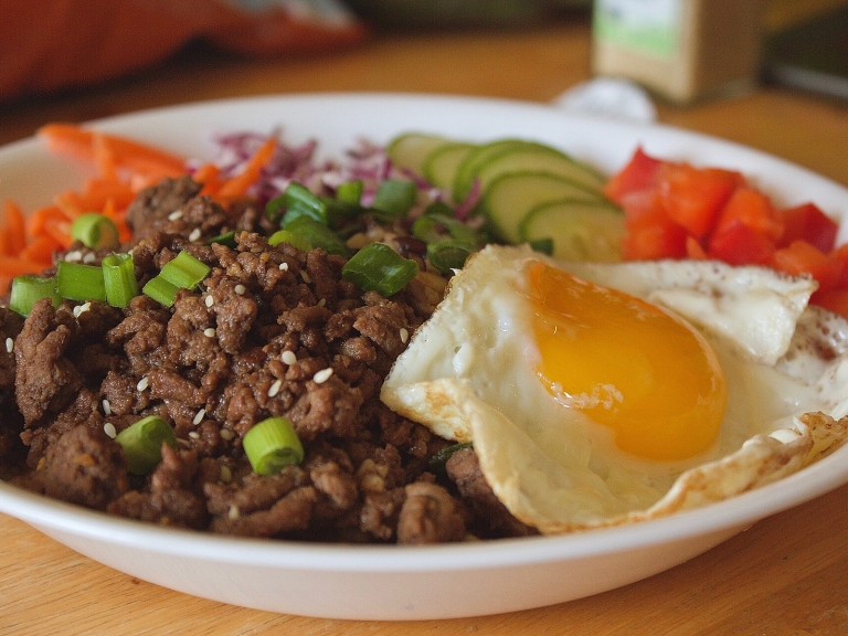 Korean-Style Beef Bowls