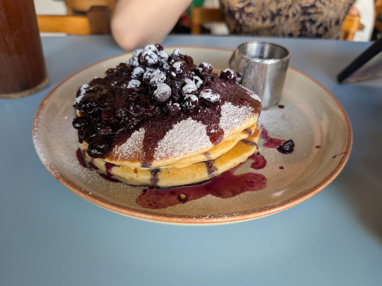 Blueberry Oat Pancakes (Low-FODMAP)