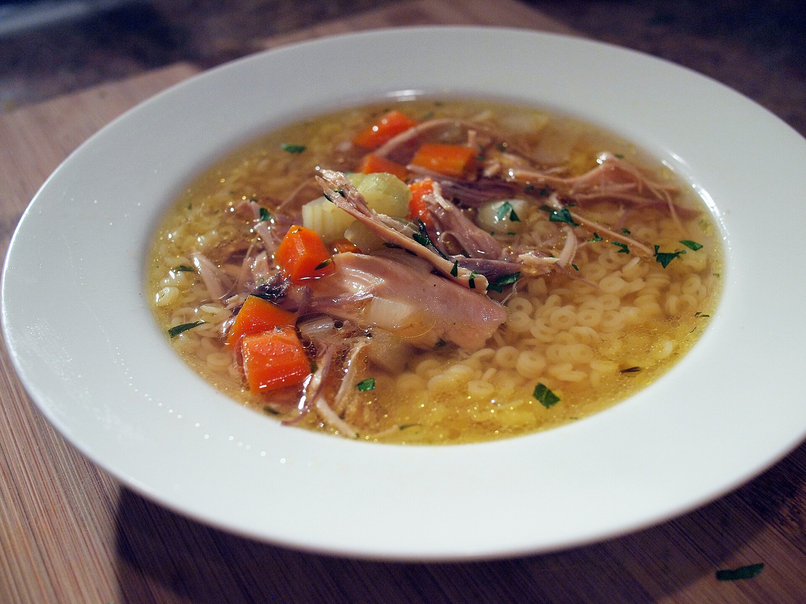 Chicken, Carrot and Quinoa Soup (Low-FODMAP)