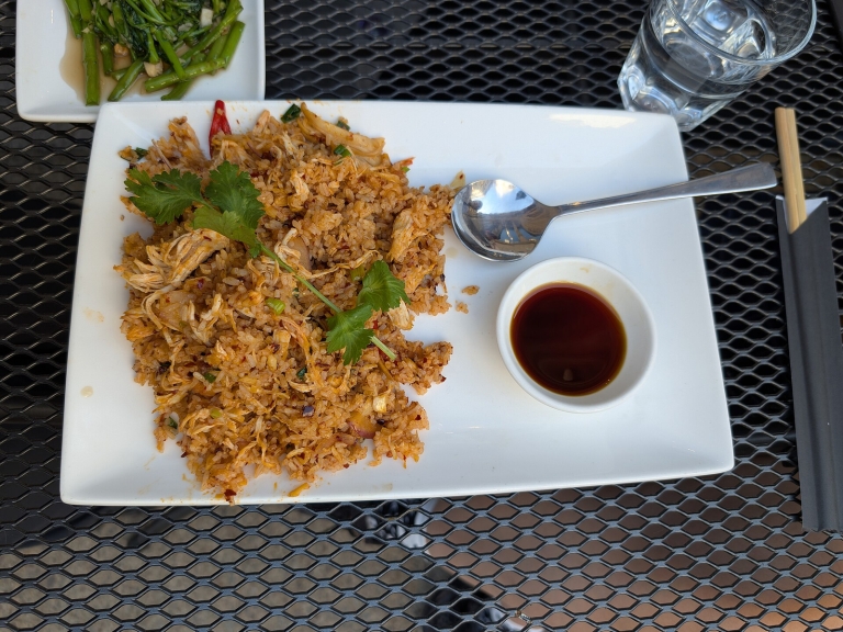 Shrimp Fried Rice (Low-FODMAP)