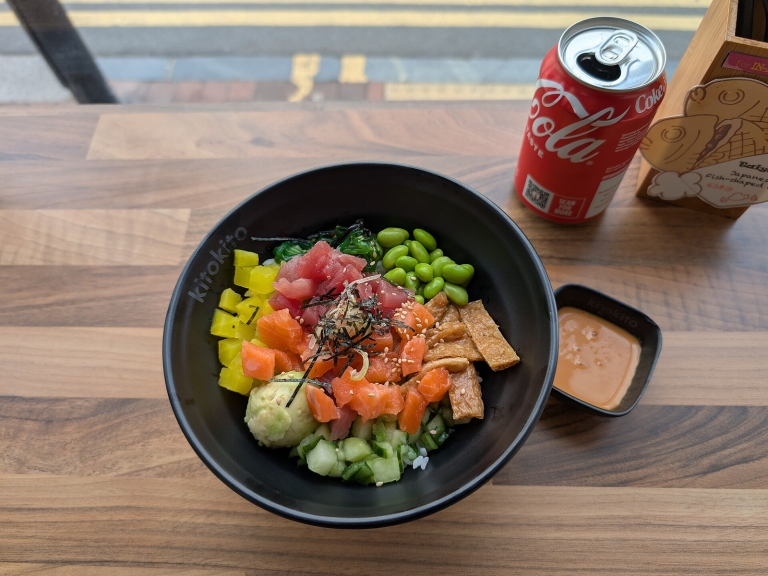 Tuna, Rice and Cucumber Salad (Low-FODMAP)