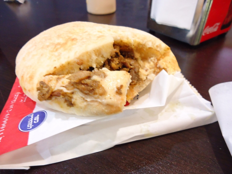 Mediterranean Chicken Hummus Wrap