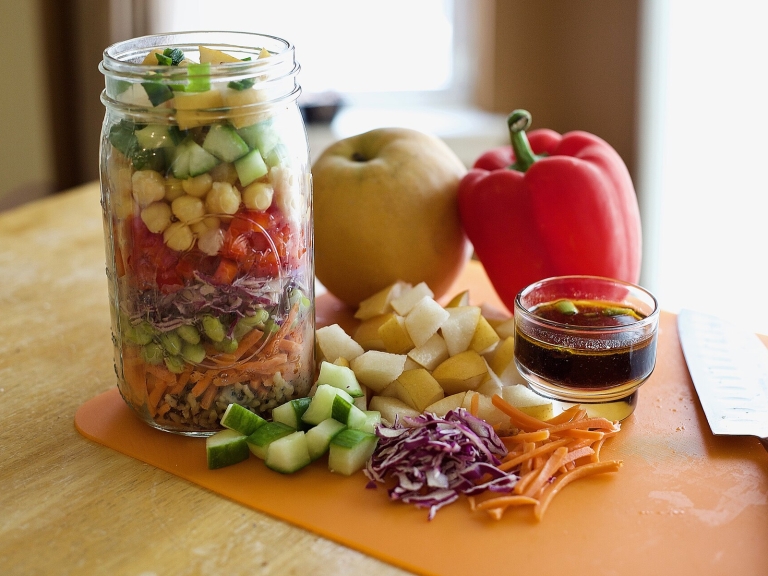 Mediterranean Tuna Quinoa Jars