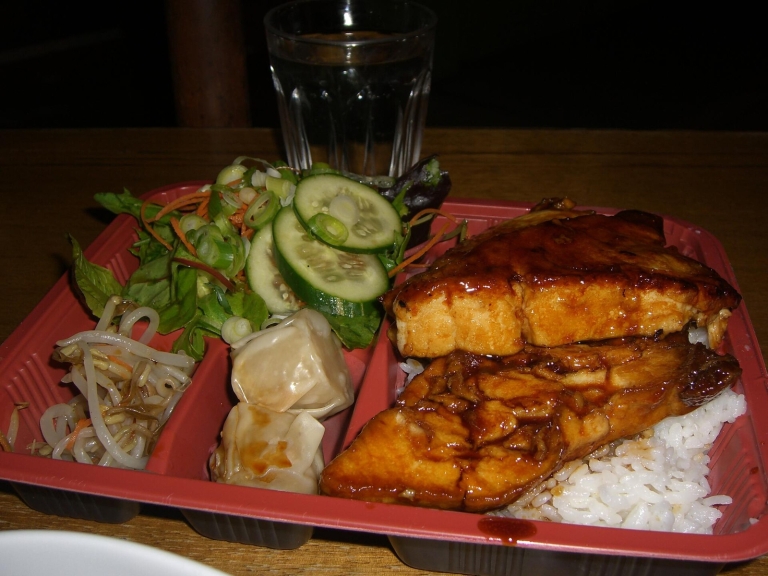 Miso-Glazed Cod with Rice and Bok Choy