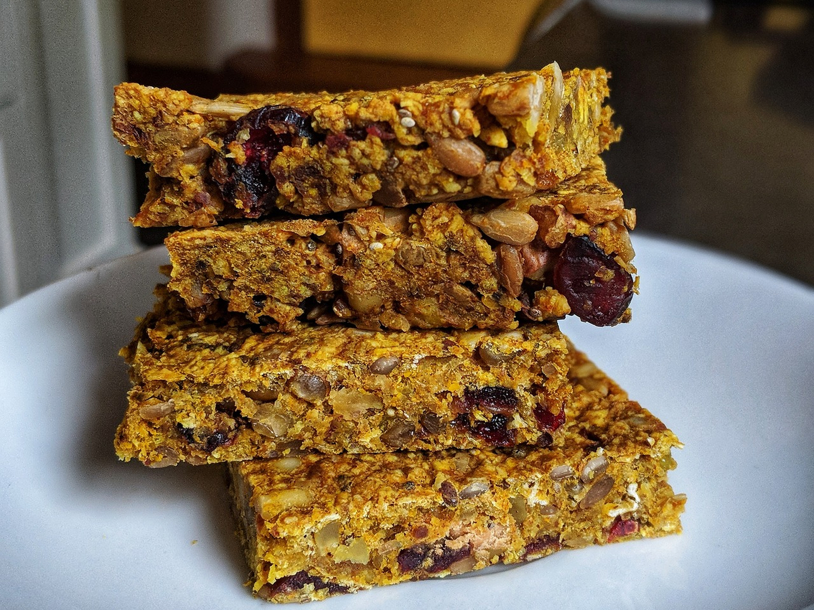 Nut-Free Protein Granola Bars