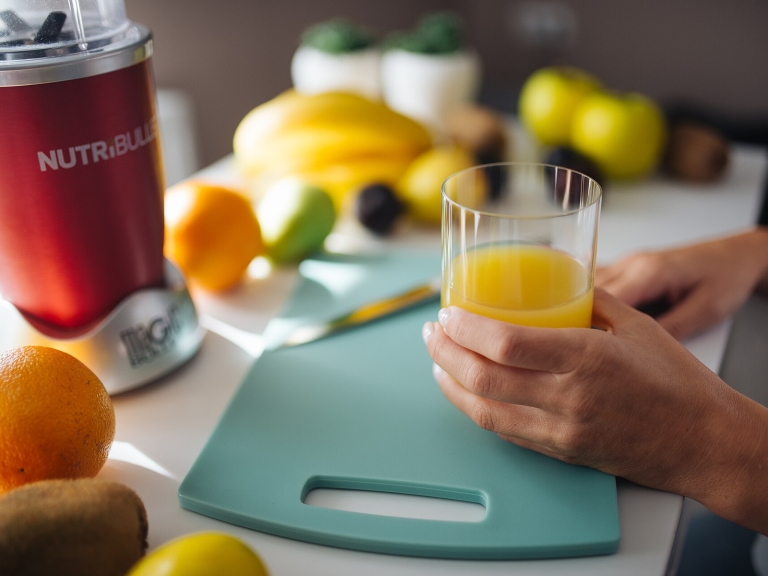 Peach Ginger Protein Smoothie
