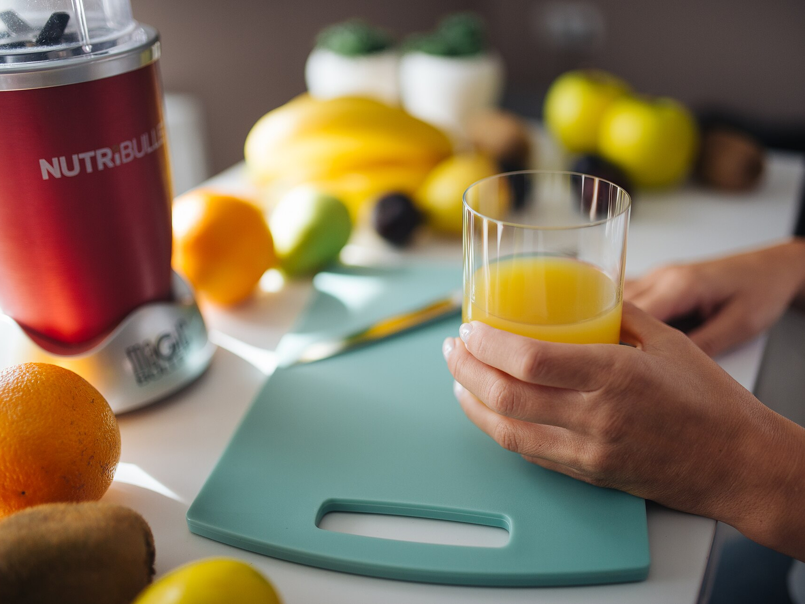Peach Ginger Protein Smoothie