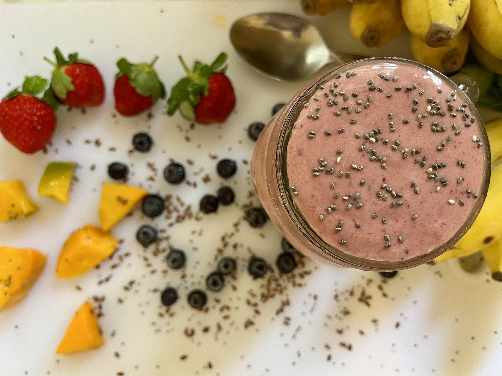 PB and J Protein Shake