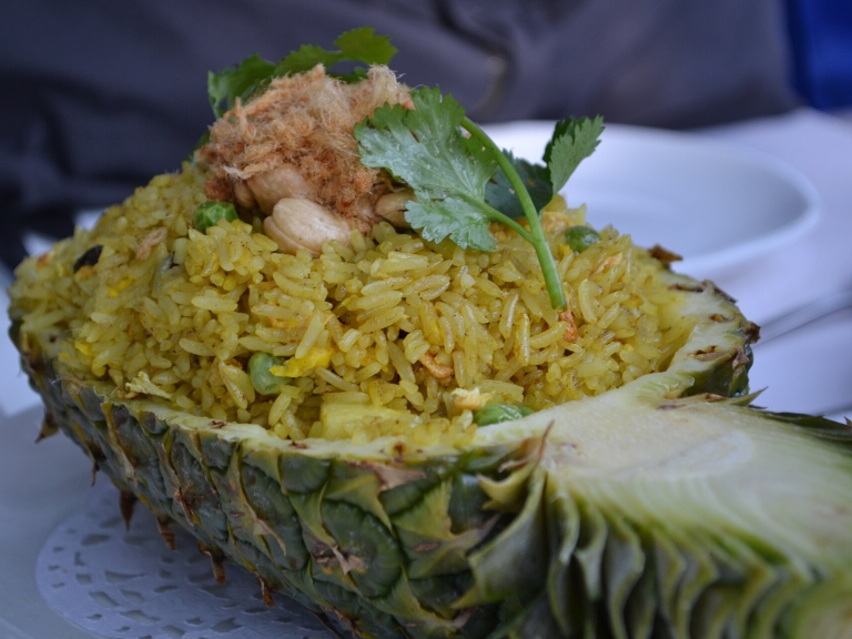 Pineapple Pork Fried Rice