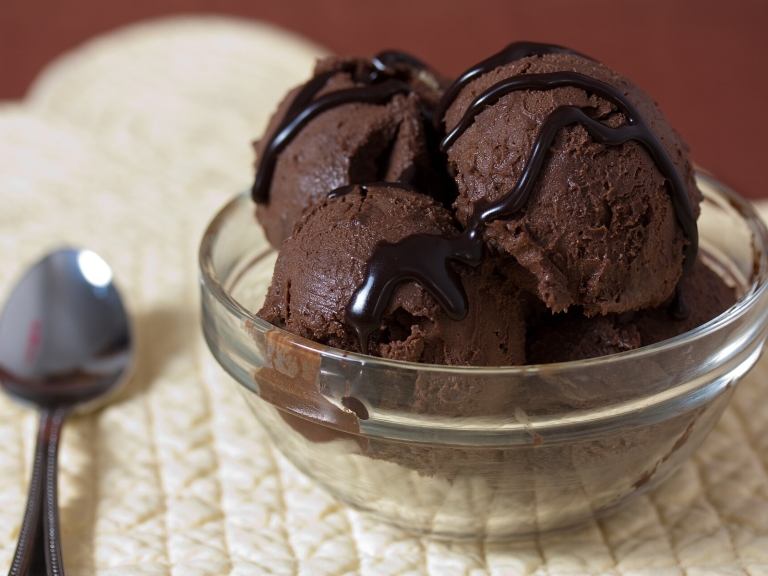 Chocolate Cottage Cheese Ice Cream