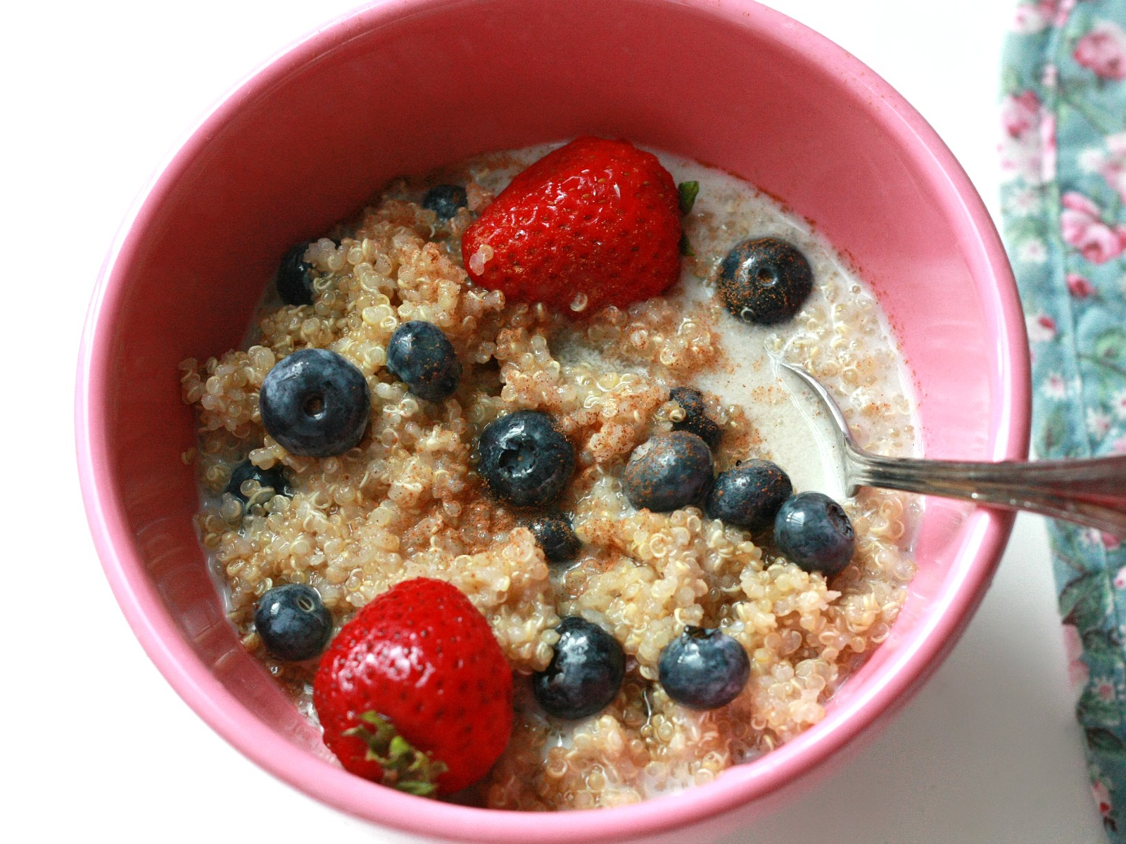 Warm Quinoa Breakfast Bowl