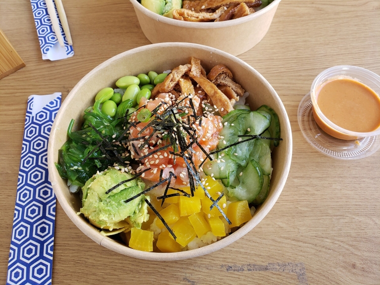 Salmon Sushi Bowls