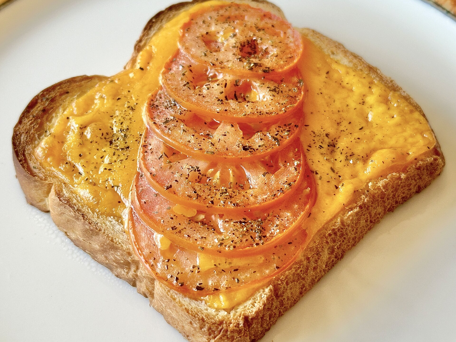Savoury Cottage Cheese Toast with Tomato