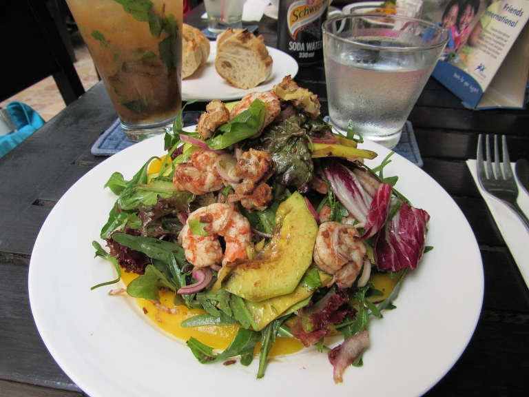 Shrimp, Mango and Avocado Salad