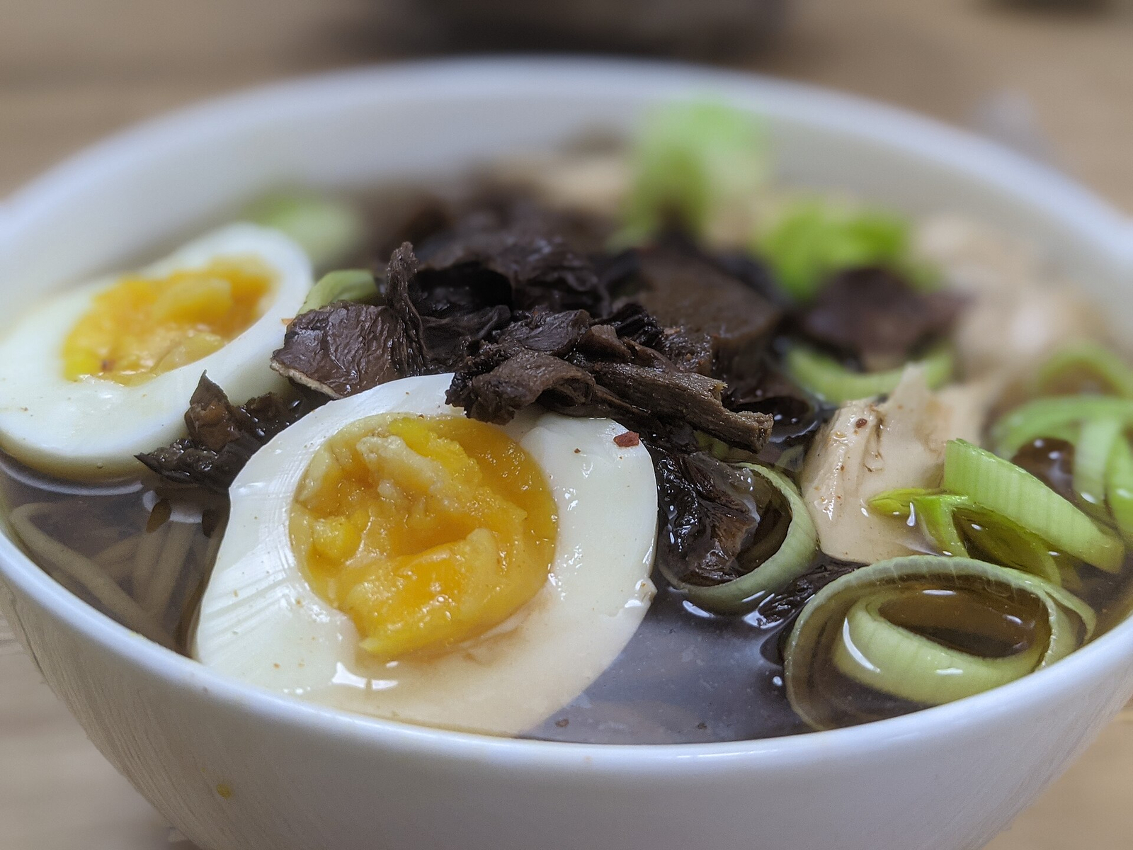 Spicy Beef Ramen Bowl