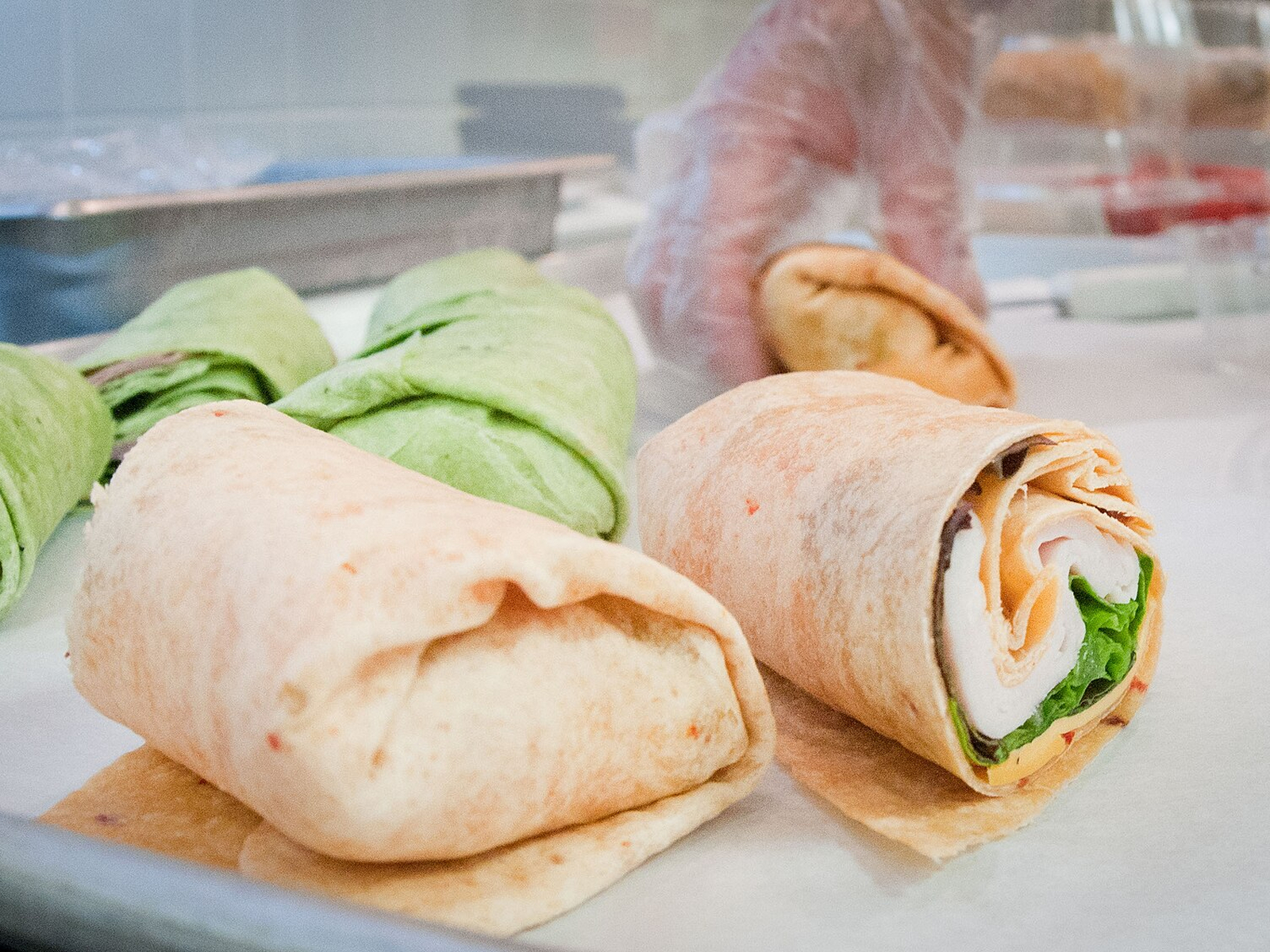 Turkey Club Lettuce Wraps