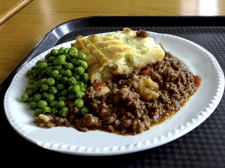 Turkey Cottage Pie with Sweet Potato Mash